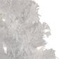 Northlight Seasonal 3.5ft. Pre-Lit White Tinsel Christmas Tree - image 3