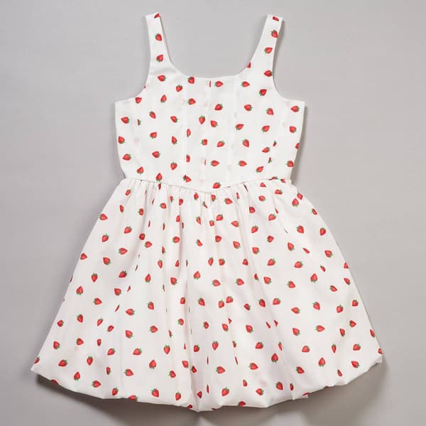 Girls (7-16) Rare Editions Sleeveless Strawberry Mock Corset