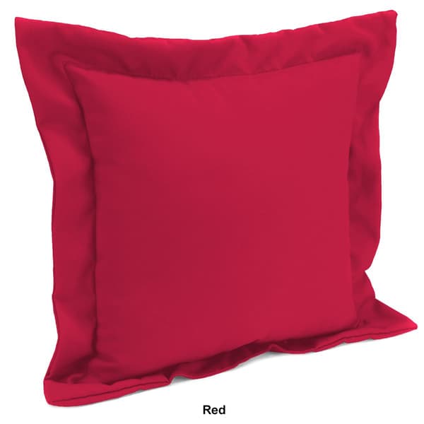 Jordan Manufacturing Patio Toss Pillow with Flange Edges