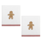 Avanti Gingerbread Man 2pc. Bath Towel Collection - image 2