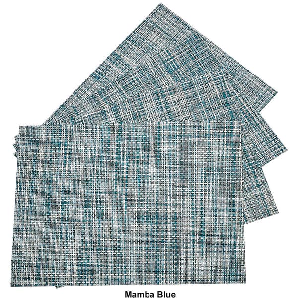 Longport Woven Vinyl Placemats - Set of 4