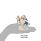 Jim Shore Blue Santa with Owl Mini Christmas Figurine - image 5