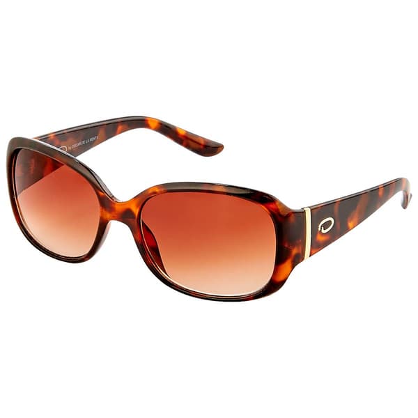 Womens O by Oscar Classic Rectangle Sunglasses