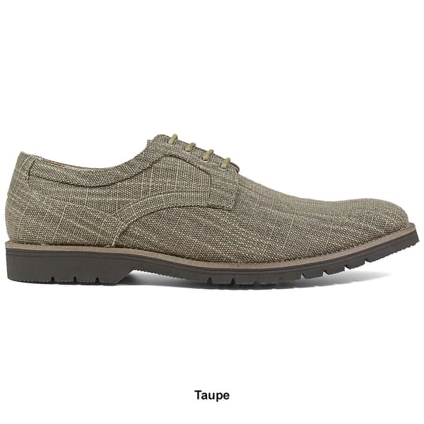 Mens Stacy Adams Eli Plain Toe Canvas Oxfords
