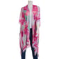 Womens Modena Lightweight Bright Floral Kimono - image 2