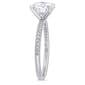 Diamond Classics&#8482; 14kt 1/10ctw. Moissanite Engagement Ring - image 2