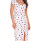 Juniors Madden Girl Short Sleeve Floral Peasant Smock Midi Dress - image 3