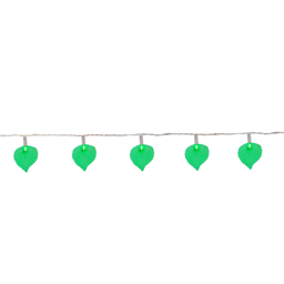 Northlight 6ft. Green Leaf Patio Novelty Christmas Light Set