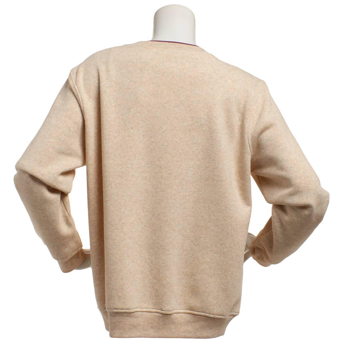 Petite Hasting & Smith Long Sleeve Floral Fleece Sweatshirt