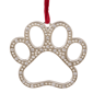 Northlight Paw Christmas Ornament with European Crystals - image 1