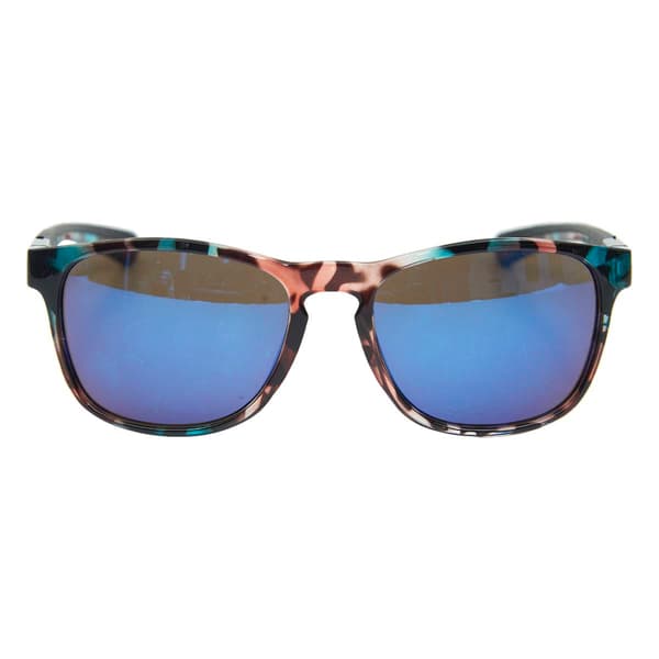 Womens Tropic-Cal Steam Plastic Rectangle Sunglasses