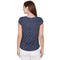 Petite Emaline Sapphire Serenade II Cap Sleeve Stars Tee - image 2
