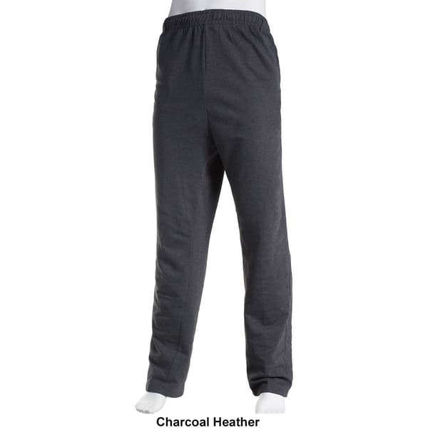 Mens Big & Tall Starting Point Fleece Pants w/ Open Bottom