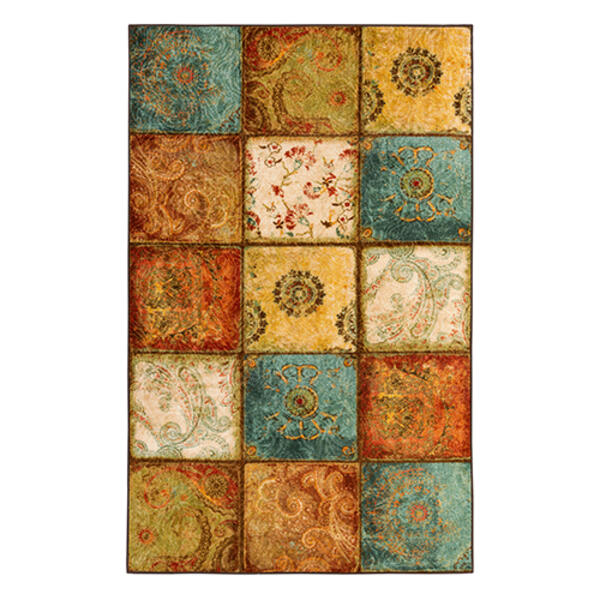 Mohawk Home Free Flow Artifact Panel Multicolor Area Rug-5 x 8' - image 