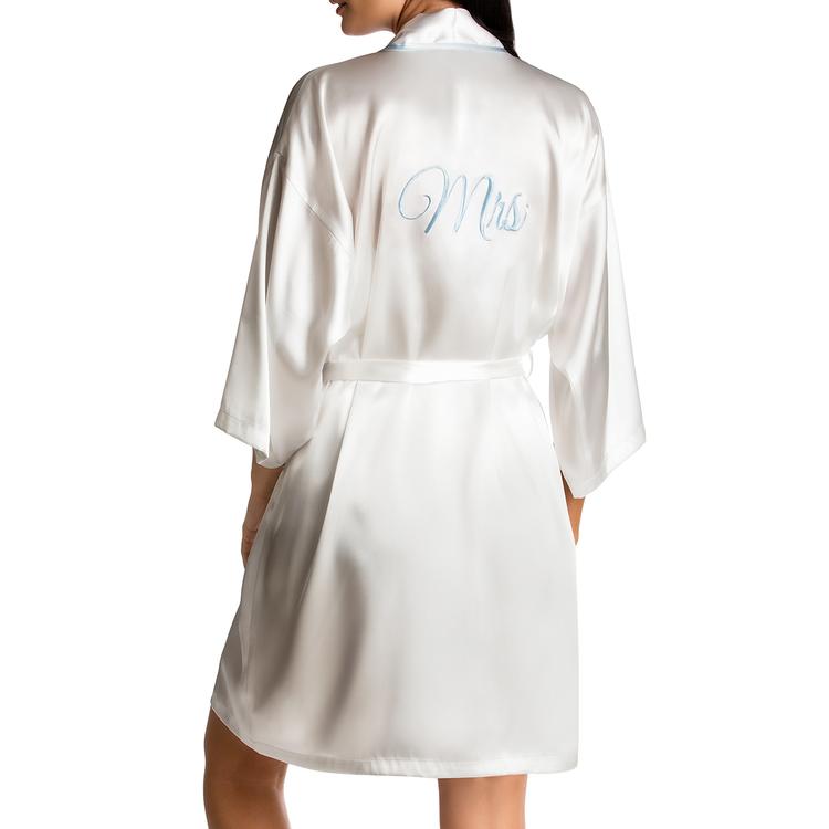 Womens Linea Donatella Mrs. Wrap Chemise Robe