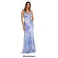 Juniors Morgan & Co. Spray Sequin Strappy Back Sheath Dress - image 3
