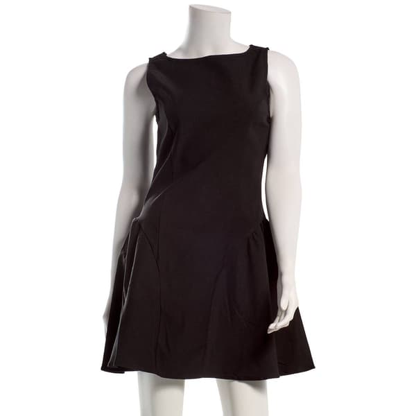 Juniors Madden Girl Millennium Sleeveless Basque Waist Dress - image 