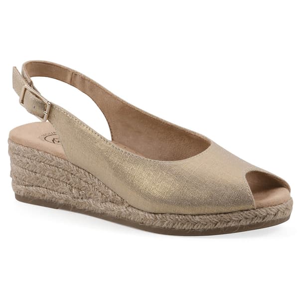 Womens White Mountain Maize Espadrille Sandals