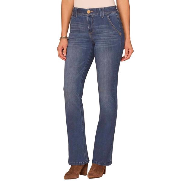 Womens Democracy 32/18 Absolution Itty Bitty Boot Cut With Slash - image 