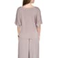 Womens Halston Elbow Sleeve Solid Side Cinch Blouse - image 2