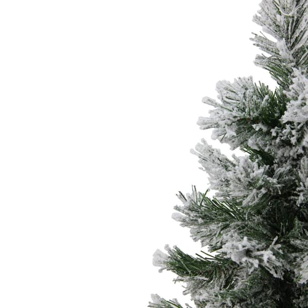 Northlight Seasonal 18in. Flocked Pine Artificial Christmas Tree