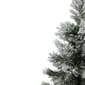 Northlight Seasonal 18in. Flocked Pine Artificial Christmas Tree - image 4