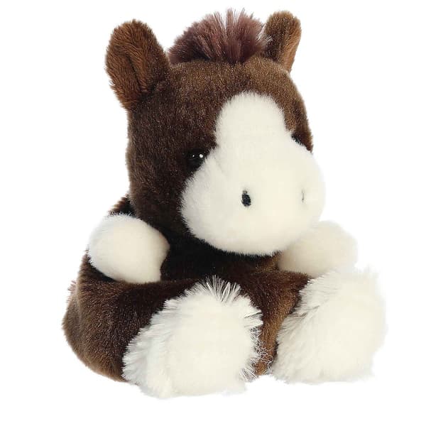 Palm Pals(tm) 3.5 in. Darius Clydesdale(tm) Eco Friendly Plush Beanie - image 