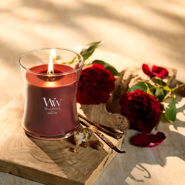 WoodWick&#40;R&#41; Rouge Oud 9.7oz. Jar Candle