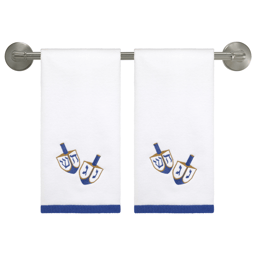 Avanti Dreidel 2pk. Hand Towel Set