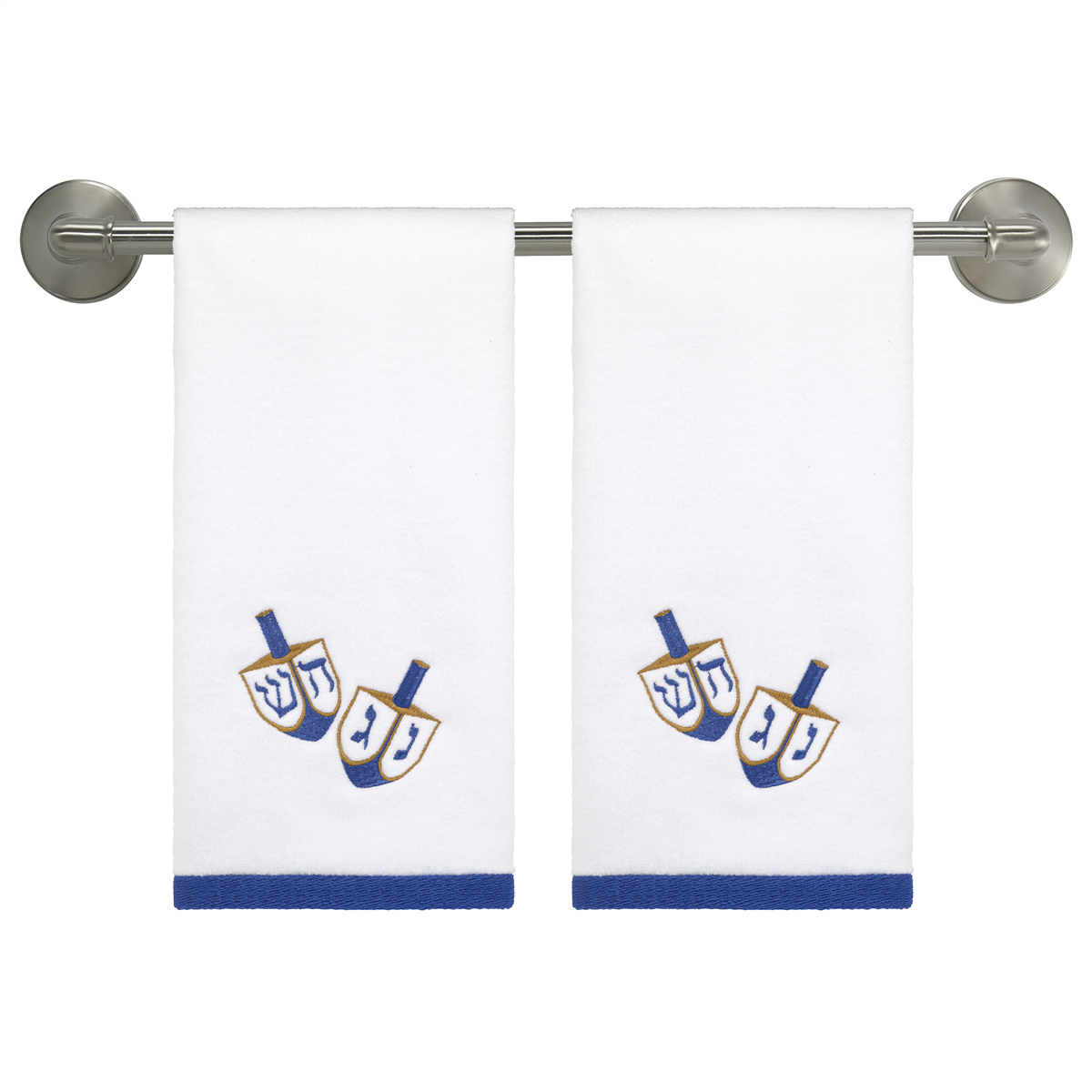 Avanti Dreidel 2pk. Hand Towel Set
