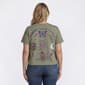 Juniors Plus Attitude Not Included Silver Lurex Embroidered Top - image 3