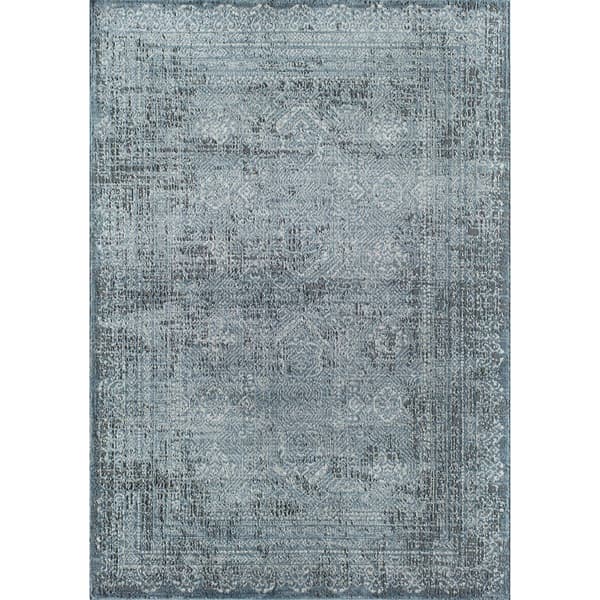 Rugs America&#40;tm&#41; Milford Imperial Sky Transitional Vintage Area Rug - image 