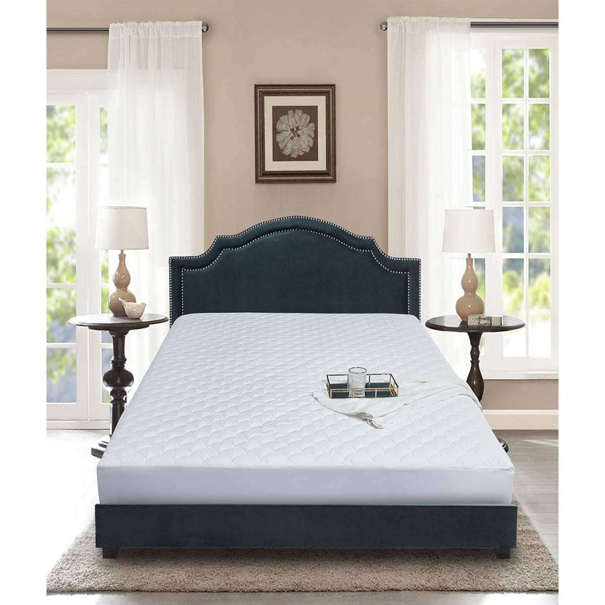 Blue Ridge Home Fashions 350 Thread Count Damask Dot...