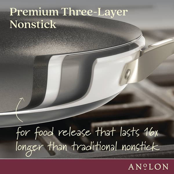 Anolon&#174; Achieve Hard Anodized Nonstick 4qt. Saucepot