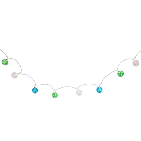 Northlight Seasonal 6ft. White Twine Wrapped Christmas Lights