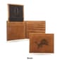Mens NFL Detroit Lions Faux Leather Bifold Wallet - image 3