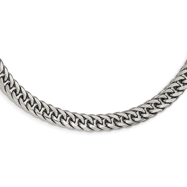 Mens Gentlemen's Classics&#40;tm&#41; Steel Double Curb Chain Necklace - image 