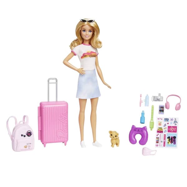 Barbie&#40;R&#41; Malibu Travel Doll