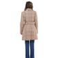 Womens DKNY Stand Collar Plaid Wool Coat - image 2
