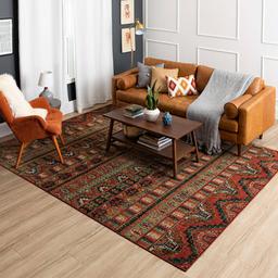 Mohawk Home Rutland Red Large Area Rug