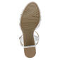 Womens LifeStride Lucky Platform Heeled Slingback Sandals - image 6