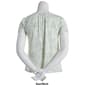 Petite Hasting & Smith Short Sleeve Leaf  Peasant Top - image 2