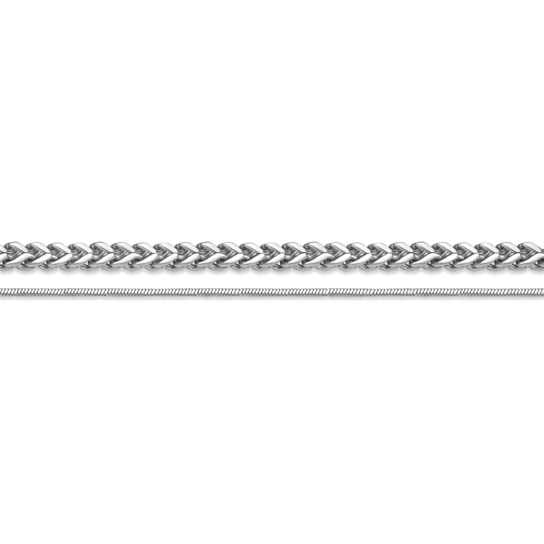 Mens Lynx Stainless Steel Layered Curb Chain Necklace