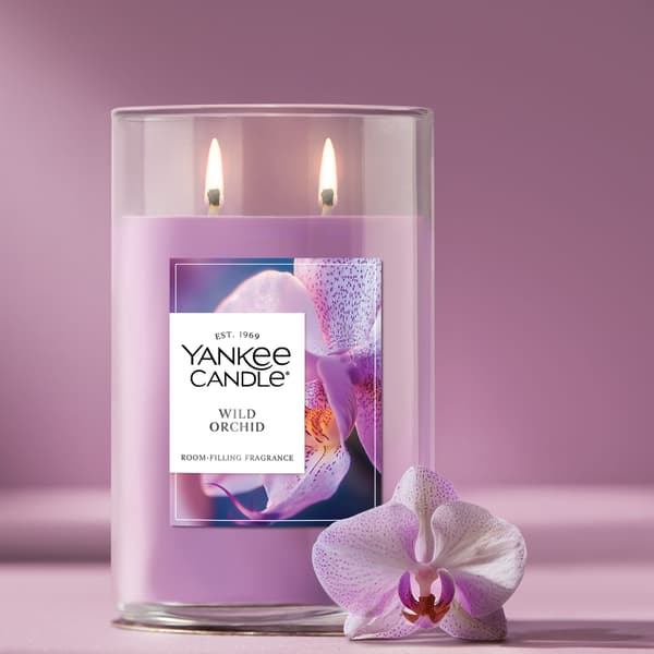 Yankee Candle® 20oz. Large 2-Wick Wild Orchid Tumbler Candle