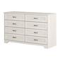 South Shore Prairie Winter Oak Dresser - image 1