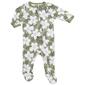 Baby Girl &#40;NB-9M&#41; Mini Hop Floral Zip Footie Pajama - image 1