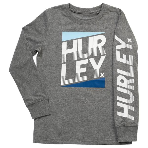 Boys &#40;8-20&#41; Hurley Stadium Long Sleeve Graphic Tee - image 