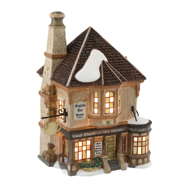 Department 56 Dickens Village Joseph Edward Tea Shoppe - image 