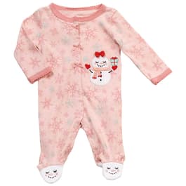 Baby Girl &#40;NB-9M&#41; Koala Baby Snowman Sleep & Play