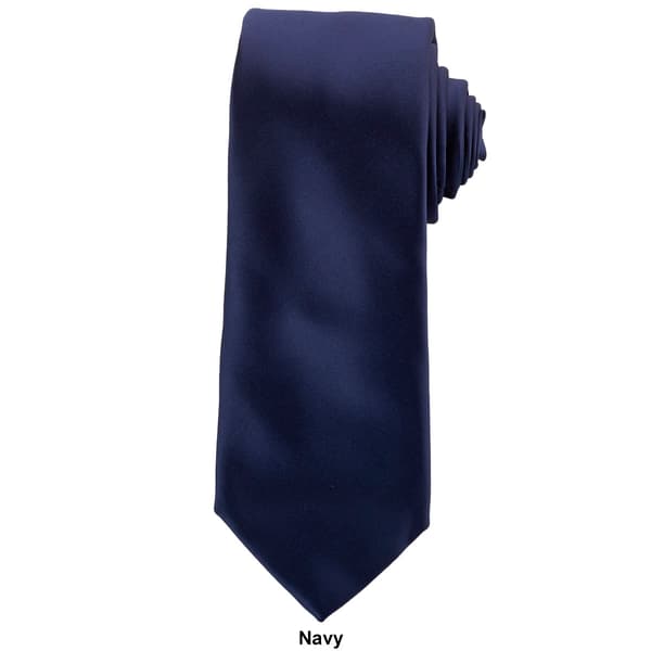 Mens John Henry Sateen Solid Tie